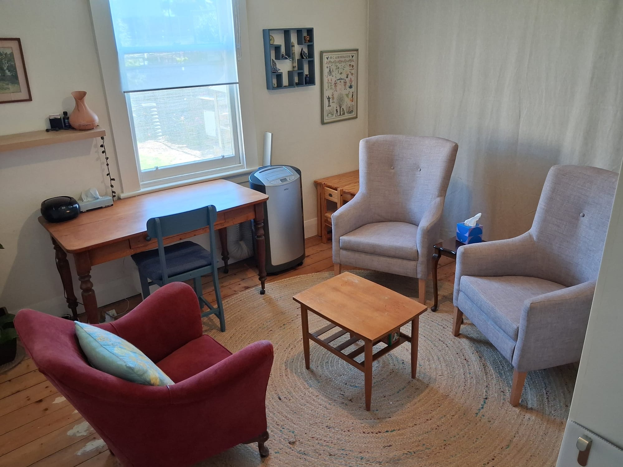 New room for hire at Bluebird House